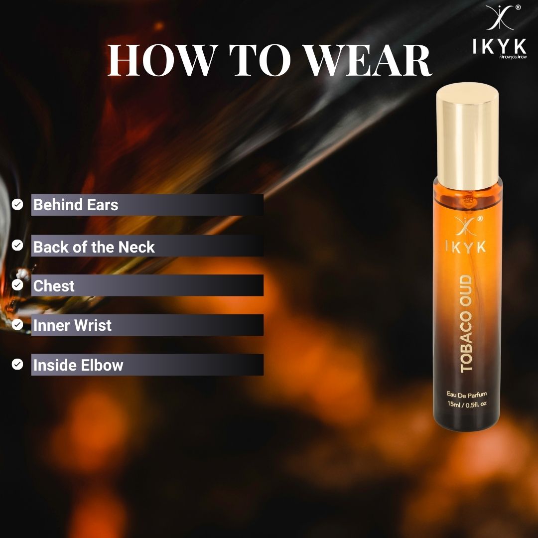 IKYK TOBACO OUD Eau De Parfum 15ml