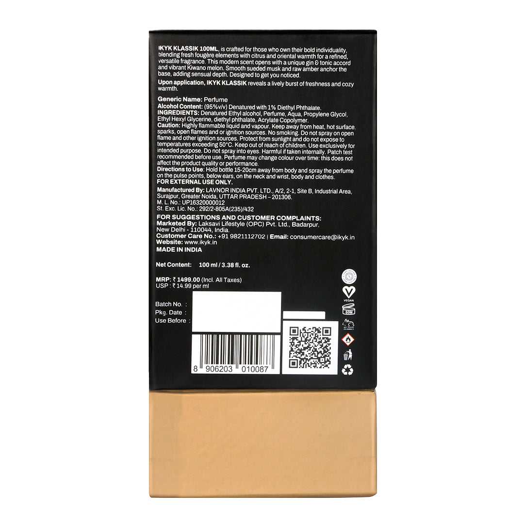 Klassic 100ml EDP