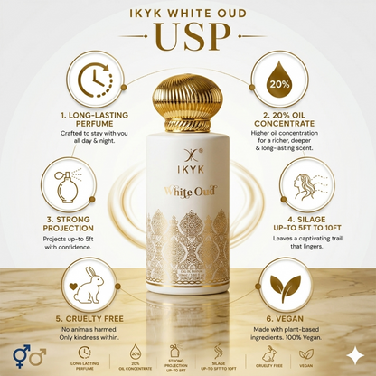WHITE OUD PERFUME 100ml EDP