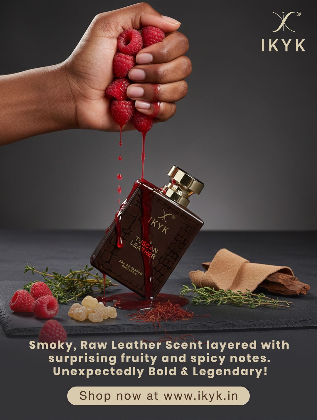 IKYK Perfumes TUSCAN LEATHER 100ml EDP – Men