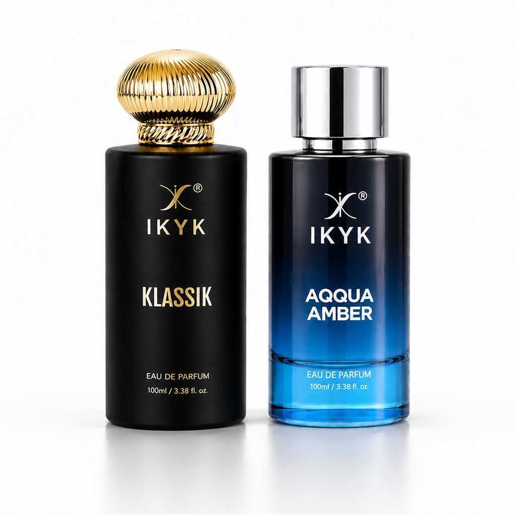 IKYK Klassik 100ML & Aqqua Amber 100ML Combo