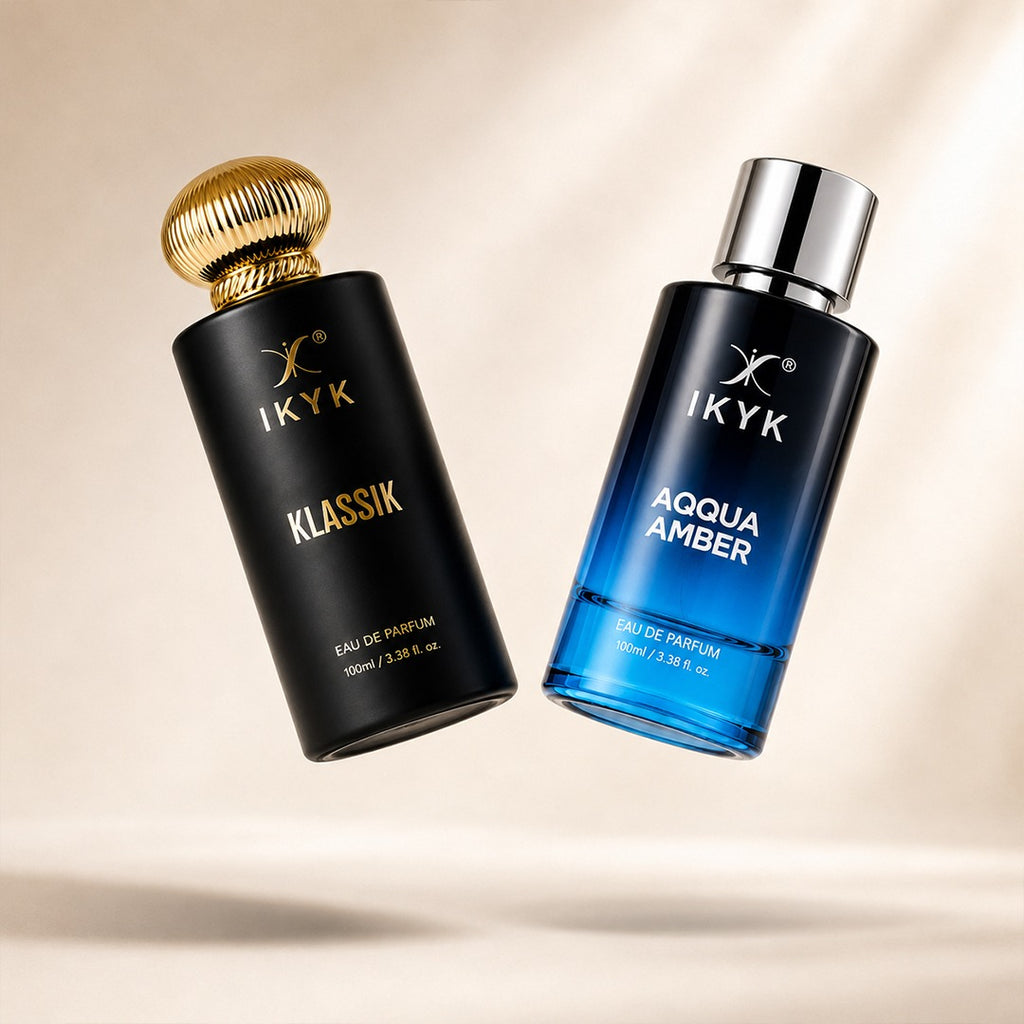 IKYK Klassik 100ML & Aqqua Amber 100ML Combo