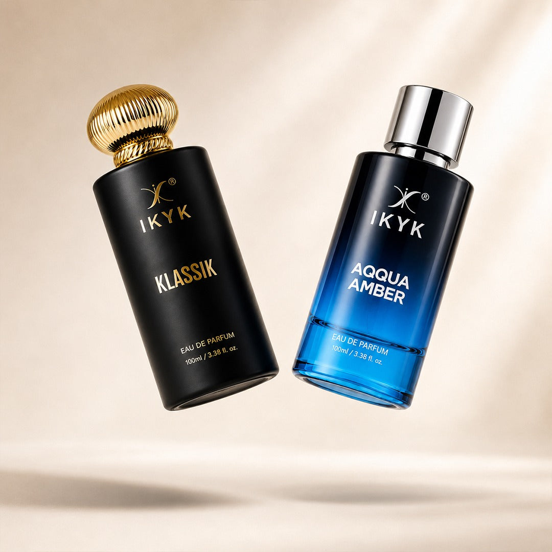 IKYK Klassik 100ML & Aqqua Amber 100ML Combo