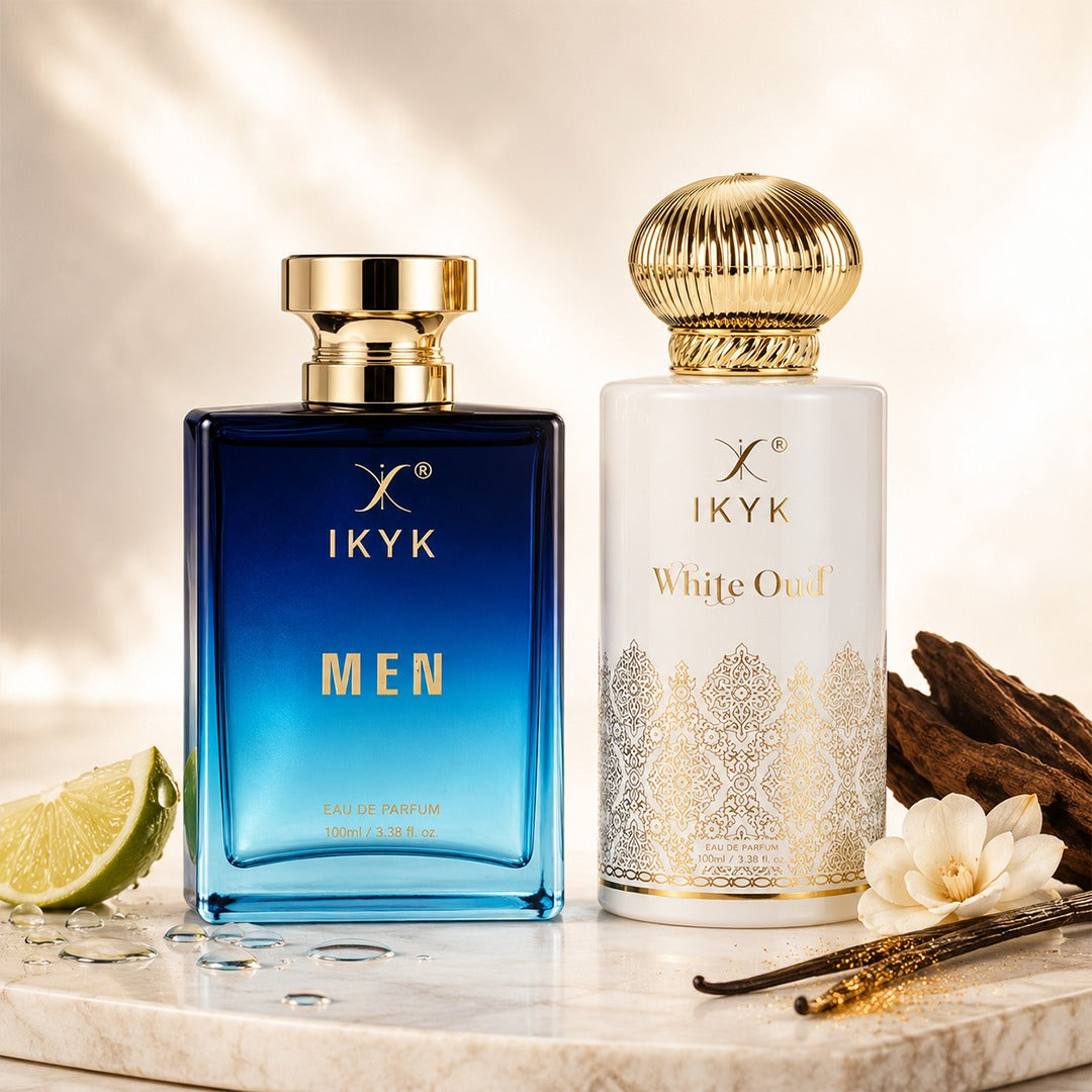 IKYK White Oud 100ML & M.E.N 100ML Combo