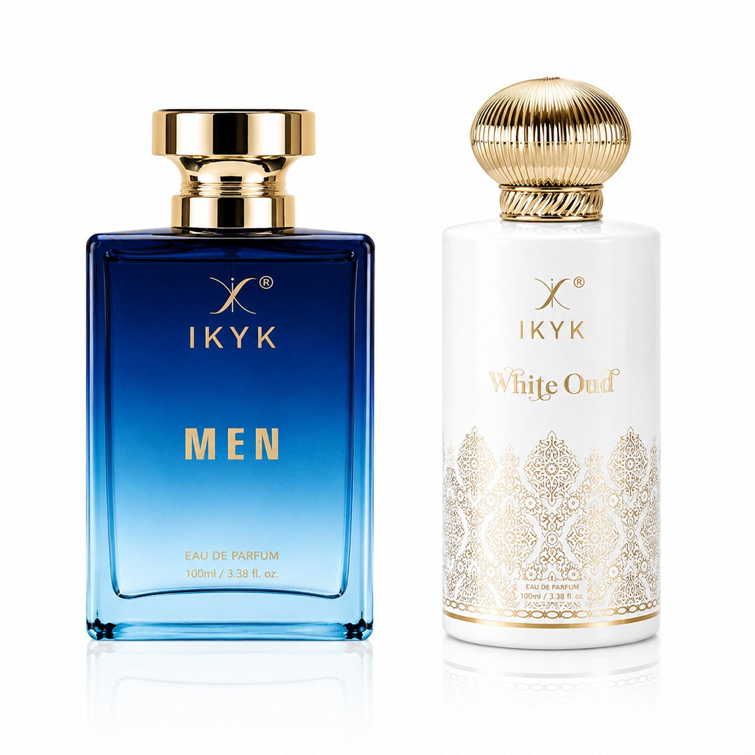 IKYK White Oud 100ML & M.E.N 100ML Combo