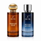 IKYK Tobacco Oud 100ML & Aqqua Amber 100ML Combo