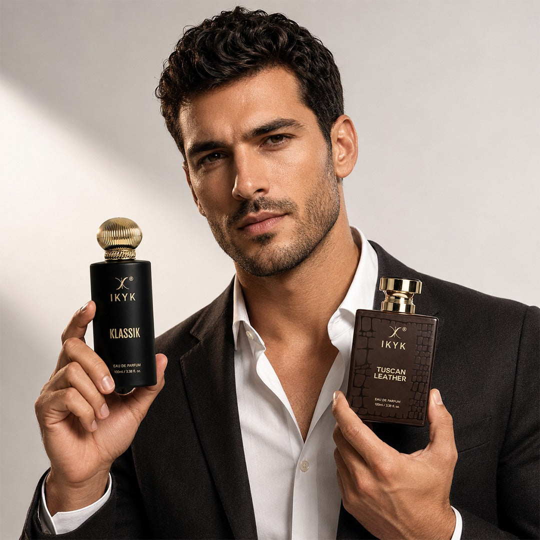 IKYK Tuscan Leather 100ML & Klassik 100ML Combo