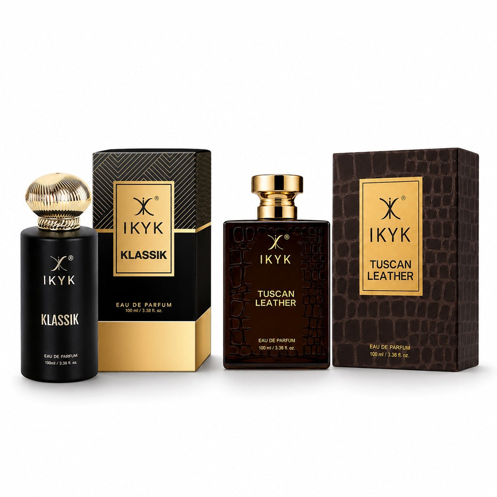 IKYK Tuscan Leather 100ML & Klassik 100ML Combo
