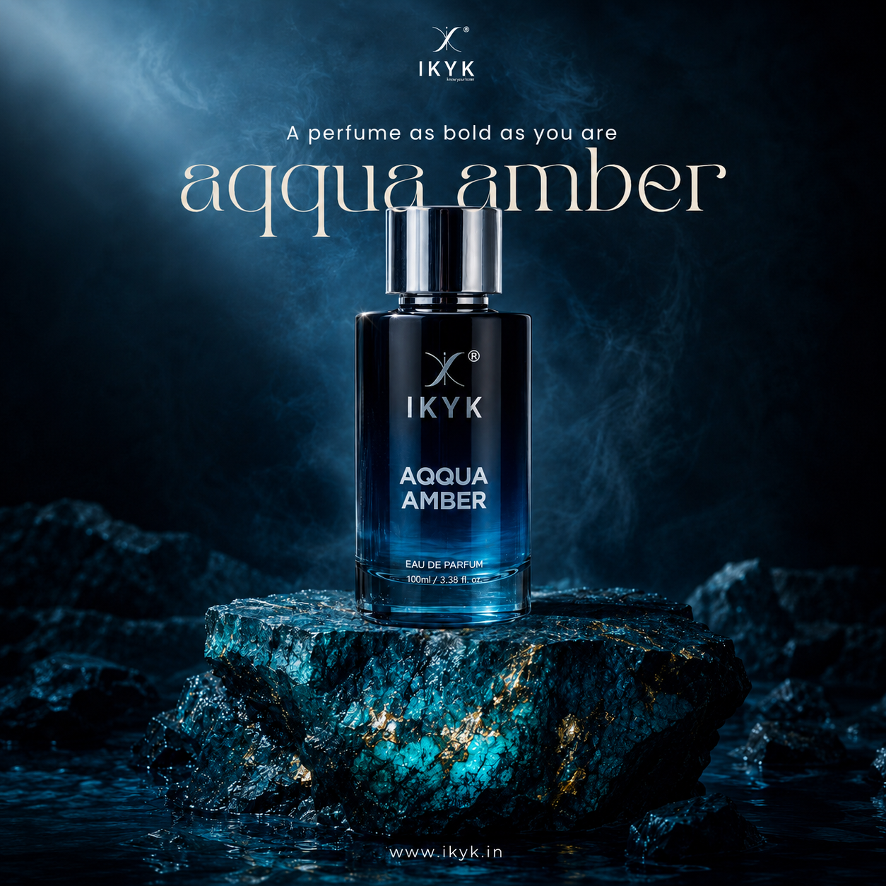 IKYK Perfumes AQQUA AMBER – 100ml EDP