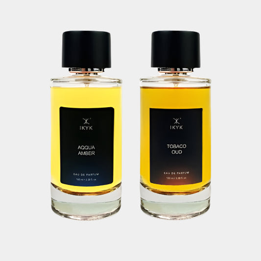 Aqqua Amber + Tobaco Oud | 2x100ml | Men & Women | EDP