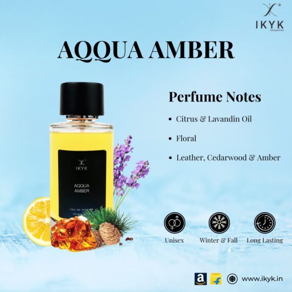 IKYK AQQUA AMBER Eau De Parfum