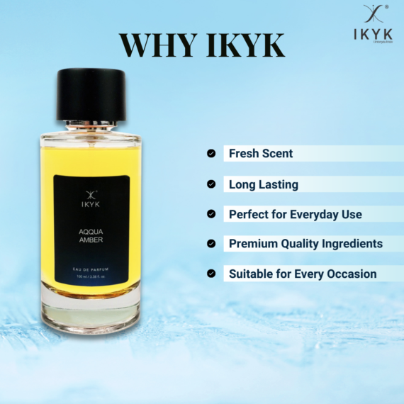 IKYK AQQUA AMBER Eau De Parfum
