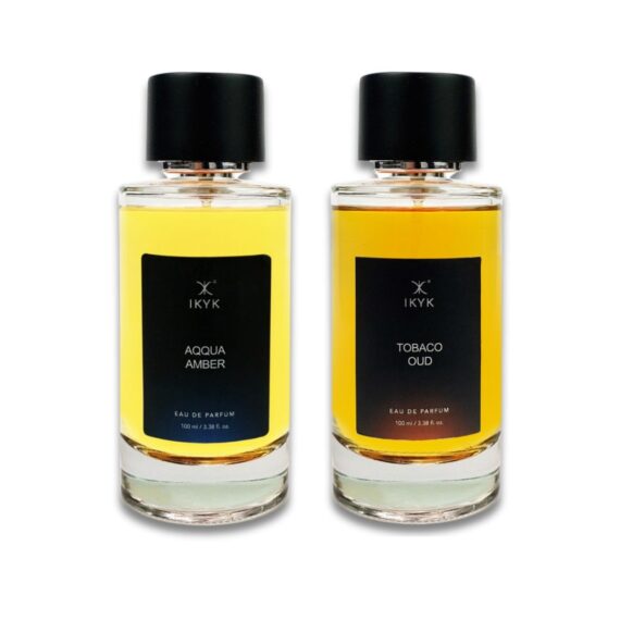 Set of 2 Aqqua Amber + Tobaco Oud