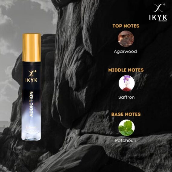 IKYK Perfumes Gift Set - Premium Long Lasting Perfume EDP 2 * 15ml For HIM | AQQUA AMBER | ADDICTION