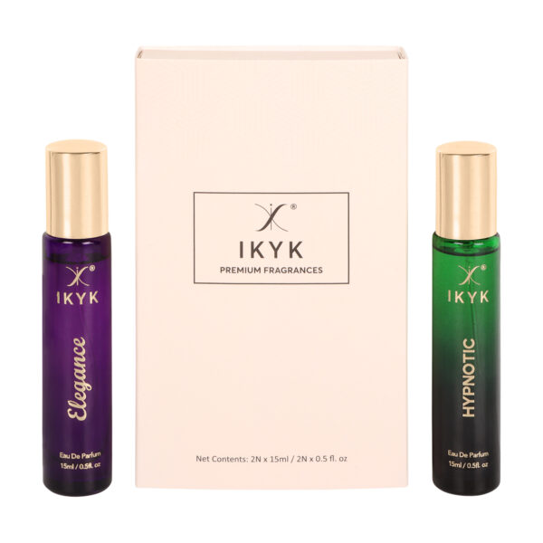 IKYK Perfumes Gift Set - Premium Long Lasting Perfume EDP 2 * 15ml For HER | HYPNOTIC | ELEGANCE